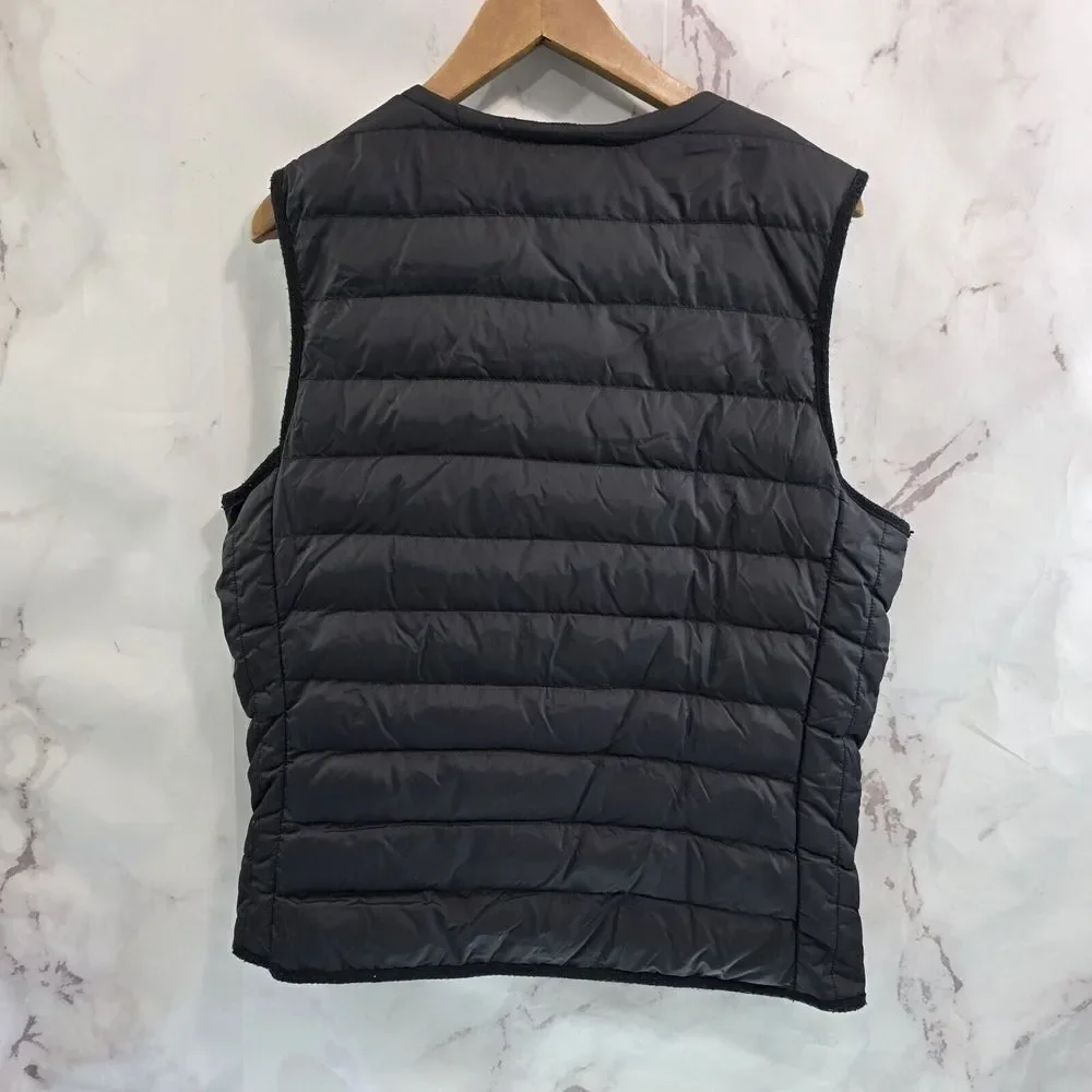 Venustas Vest Mens Medium Black Heated Puffer Insulated Warming Outdoor